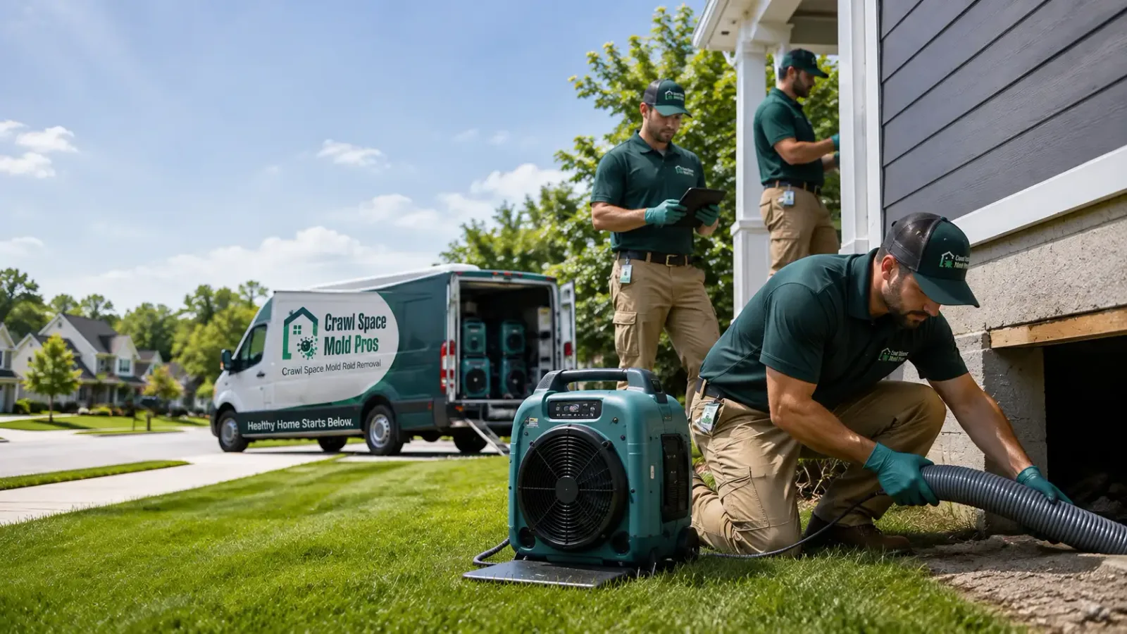 Crawl Space Mold Removal in Watton, MI